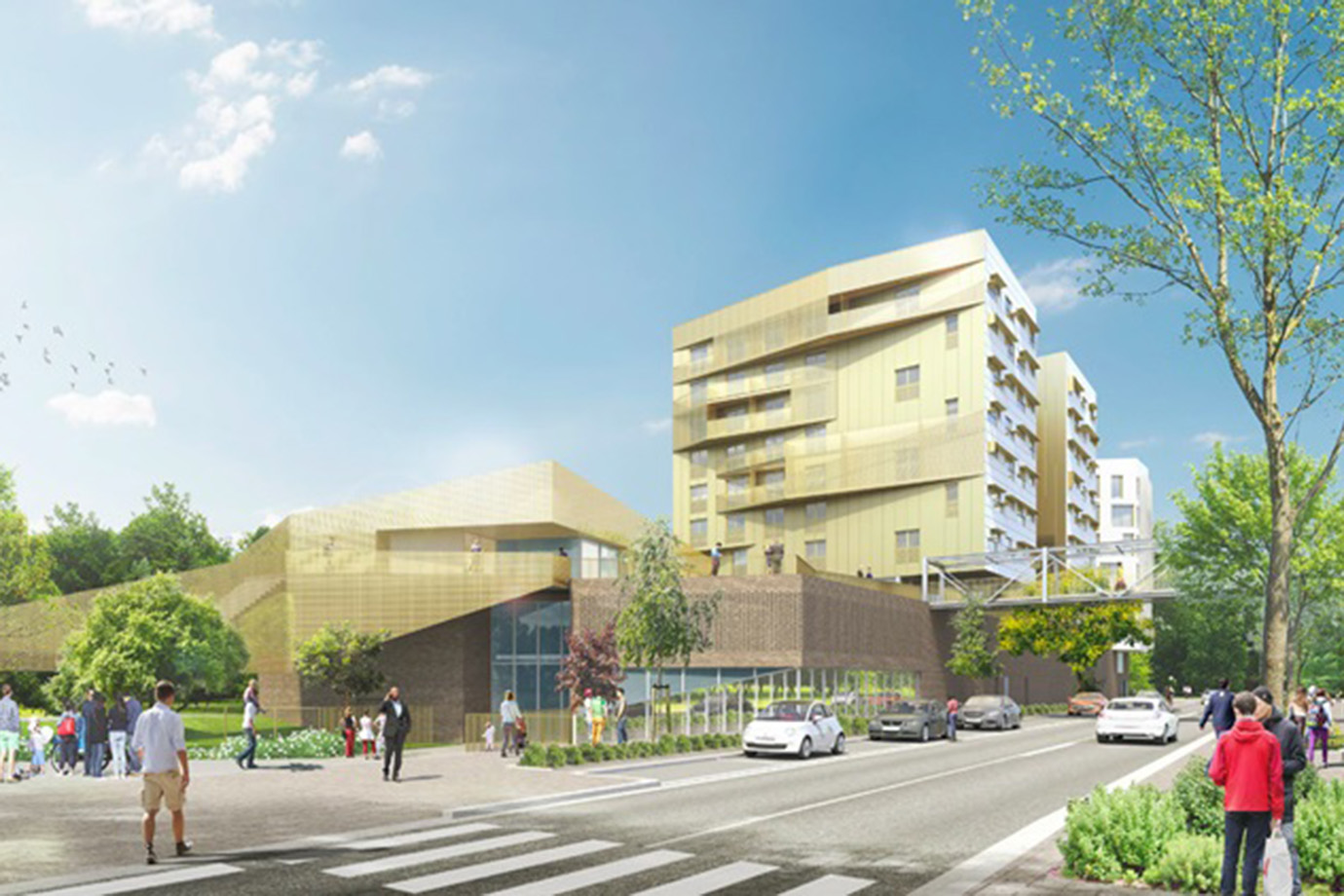 Villeneuve d'Ascq GrandAngle VEFA résidence étudiante VINCI