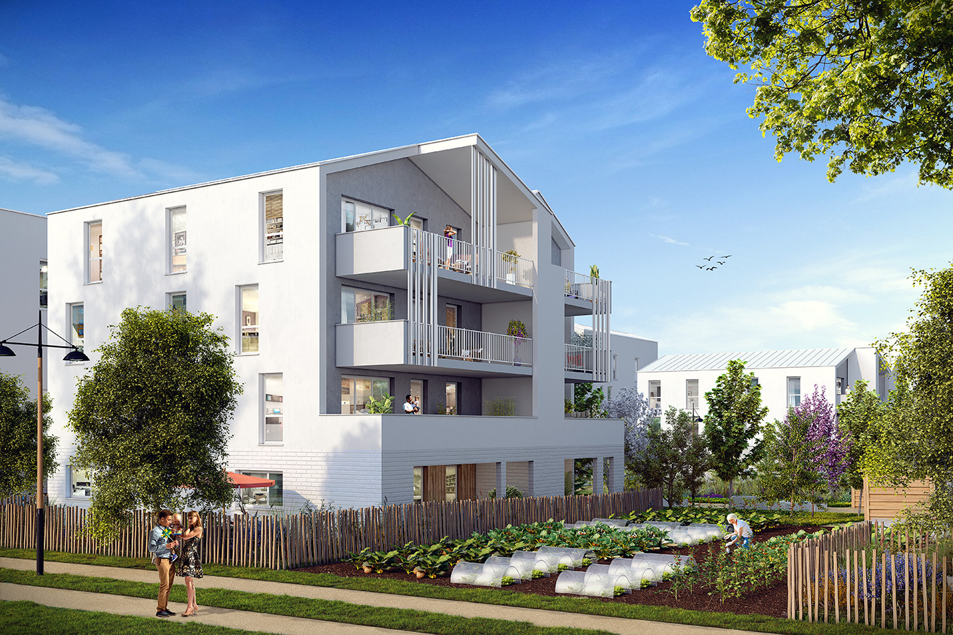 La Rochelle - Calypso - potager©INFIME